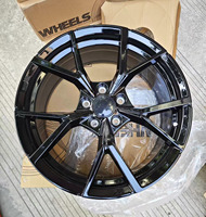 Jantes en alliage coulé ultra légères de 17, 18, 19 et 20 pouces, 5x112, face usinée noire pour VW Golf 8 R GTI Touareg Arteon R