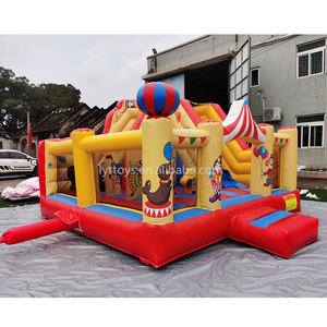 Castillo inflable de circo para niños, casa hinchable para saltar, compra comercial - Product Image 6