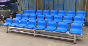 Fixed Aluminum Alloy Portable Lightweight Ergonomic Indoor Outdoor Stage Platform Bleachers 15 Rows X 15' (4.6m) Capacity 42 - Product Image 5