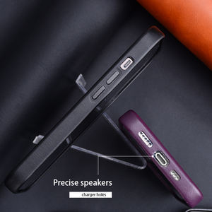 Logo personnalisé de qualité supérieure quantité minimale de commande bas 1 pièces étui de protection en gros pour téléphone portable housse de téléphone magnétique en cuir PU pour iphone 13 toutes les séries - Product Image 4