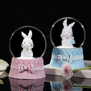 الأكثر مبيعًا دمية كارتونية من الراتنج لعبة كرة الثلج المضيئة للأطفال - Product Image 3