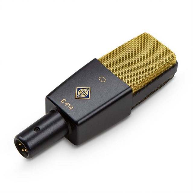 BAIFEILI C414 Professional Condenser Microphone XLR With 34mm Large Diaphragm Cardioid Mic For Singing/Recording/Streaming