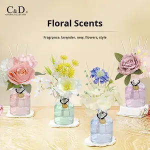 Diffuseur d'arômes de grande capacité 100 ml, taille standard, longue durée, série de senteurs florales et fruitées, aromathérapie sans feu, intérieur, chambre à coucher - Product Image 5