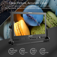 Monitor Multiformato SEETEC ATEM173S de 17.3 Pulgadas, Compatible con 4K, HDR, Waveform y Vectorscope, para Estaciones de TV, Precio de Fábrica