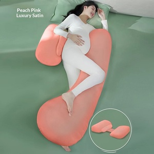 Oreiller de <span class=keywords><strong>grossesse</strong></span> de haute qualité, personnalisable, disponible en plusieurs couleurs, avec soutien abdominal - Product Image 6