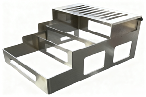 Braket dudukan mesin cuci baja tahan karat dudukan dinding kustom braket dudukan fabrikasi logam dudukan Dinding - Product Image 3