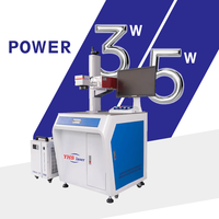 Machine de gravure laser de précision YHS 3w 5w, mise au point automatique, machine de marquage laser UV pour la gravure de logos sur les produits en verre et en cristal