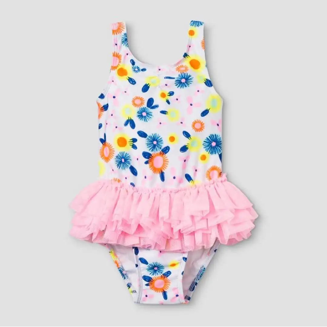 Maillot de bain une pièce rose, vêtements de plage, pour filles, Offre Spéciale