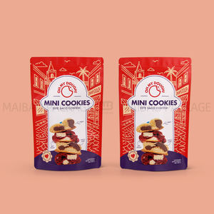 Serie de rosquillas Embalaje Tiramisú Pastel Postre Caja Pastelería Bolsa de papel para llevar Papel de regalo de panadería Bolsa de galletas Bandeja de papel de comida - Product Image 6