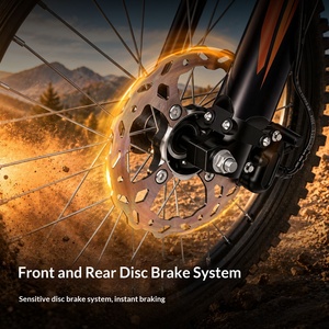 Bicicleta de Montaña HEZZO D3 con Batería de Litio de 60V para Carreras - Product Image 4