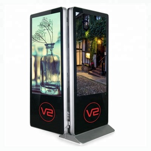 จอแสดงผล LED แบบสัมผัสสองด้าน ขนาด 55 นิ้ว สำหรับใช้งานภายในอาคาร ระบบ POS สำหรับโฆษณาแบบตั้งโต๊ะ - Product Image 2