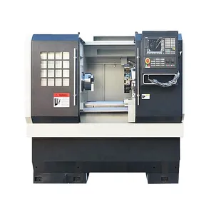 Mini torno <span class=keywords><strong>CNC</strong></span> para cama inclinada tipo CK6130S, buen precio, pequeño - Product Image 1