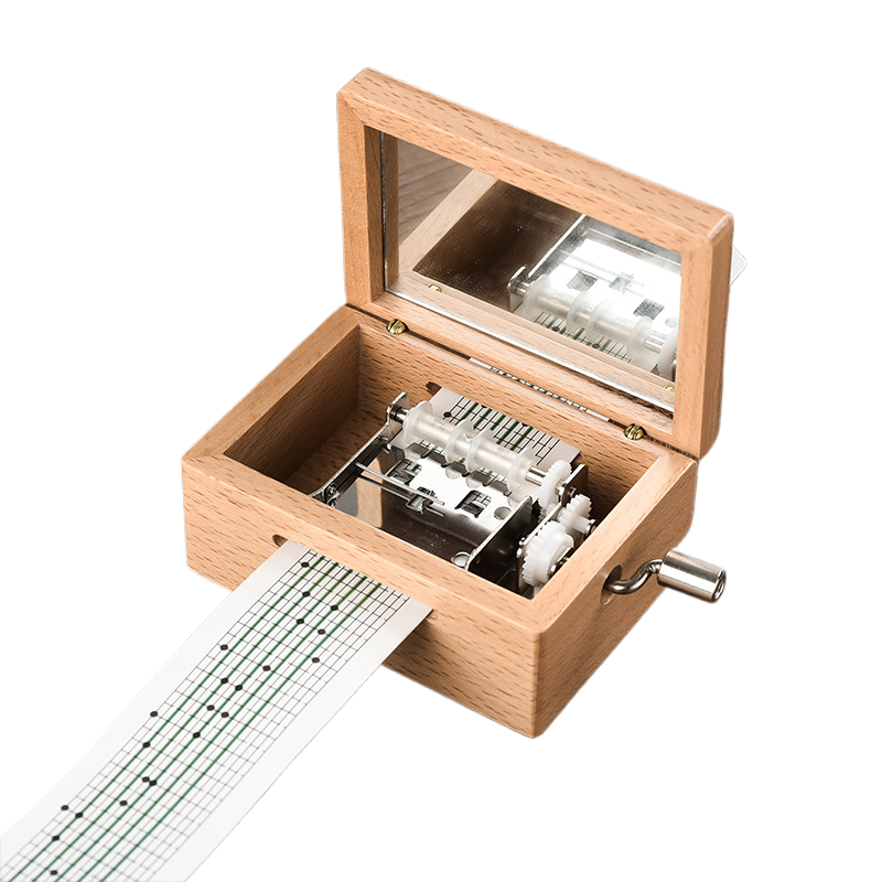 Bandes de papier Yellow-24pcs avec mélodies 4pcs bandes de papier vierge