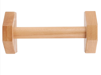 Barres de musculation portables en bois pour pompes, entraînement de force, barres parallèles antidérapantes, supports pour pompes