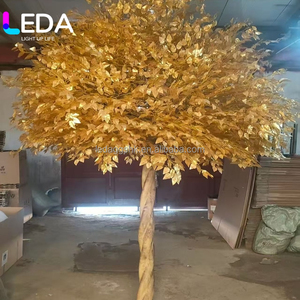 ต้นเชอร์รี่ประดิษฐ์สีทอง LEDA ดีไซน์ใหม่ สูง 120 ซม. สำหรับตกแต่งโต๊ะงานแต่งงาน งานเลี้ยง และงานอีเว้นท์ - Product Image 6