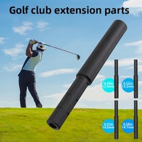 Adaptateur d'extension de club de golf en graphite personnalisé pour accessoires de parcours de golf fabriqués en Chine
