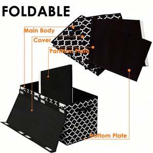 Vente chaude Boîte de rangement pour jouets pliable de grande capacité de haute qualité pour enfants - Product Image 6