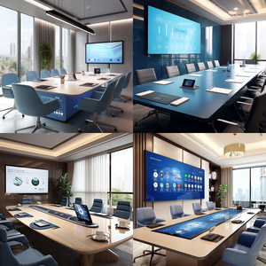 Tableau blanc interactif électronique à double système avec Android et Windows pour la collaboration au bureau, 20 points tactiles, écran LCD - Product Image 6