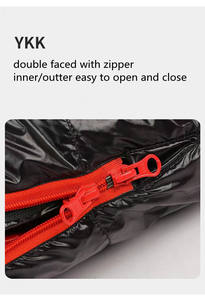 Adulte extérieur chaud ultra-léger Camping voyage hiver duvet remplissage étanche léger sac de couchage - Product Image 2