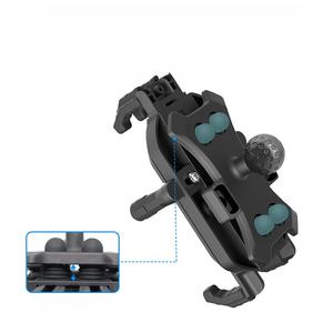 Support de téléphone pour moto, étanche et antichoc, avec rotule, pour motos de livraison, support de téléphone pour moto - Product Image 1