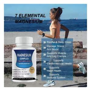 Cápsulas de Complejo de Magnesio 7 en 1 de Alta Absorción OEM, Suplemento de Magnesio, Complejo 7 en 1, Suplemento para el Cuidado de la Salud - Product Image 3
