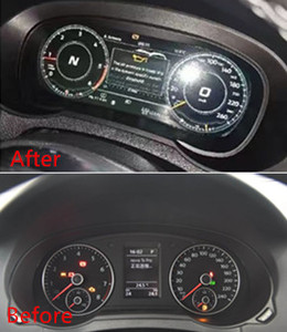 Aggiornamento Quadro Strumenti Digitale LCD, Tachimetro Auto per Volkswagen VW <span class=keywords><strong>Sharan</strong></span> 2012-2019 GOLF6 Seat <span class=keywords><strong>Alhambra</strong></span> - Product Image 2