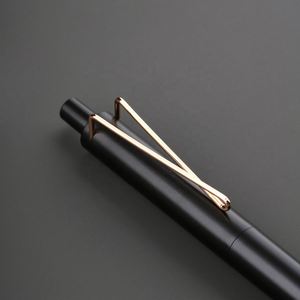 High End Sense Large V-Shaped Press Gel Customized Logo High-Value Gift Plastic Office Supplies Signature <b>Pen</b> - Product Image 3