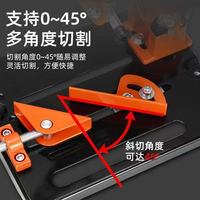 Support de meuleuse d'angle en plastique, support de découpe multifonctionnel pour bricolage, facile à utiliser