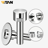 Support de connexion de lame de scie CNC à verrouillage frontal, type tige de connexion, pour cadre de scie CNC, diamètre du trou 10/12 7/13mm