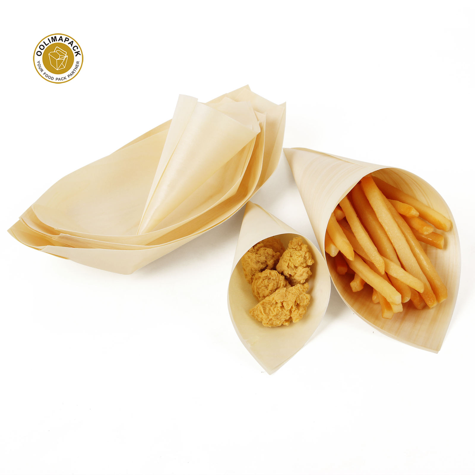 Barco/Cono de madera