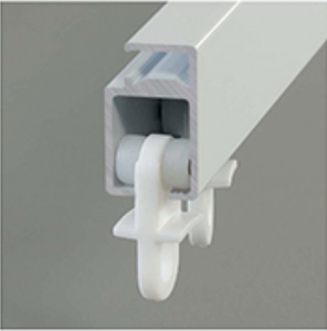 Trilho de Cortina de Alumínio Ecológico e Silencioso com Design Moderno e Acessórios - Product Image 2