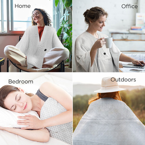 Yatak kraliçe elektrikli taşınabilir ısıtma pil atmak direnci boyutu ped kamp açık makine Usb ısıtmalı battaniye - Product Image 3