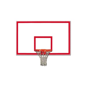 Sem medo Outdoor <span class=keywords><strong>Basketball</strong></span> Stand com vidro temperado <span class=keywords><strong>Backboard</strong></span> SMC Fiberglass Wind e Rain Resistant Board - Product Image 4