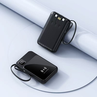 Batterie externe sans fil personnalisée de haute qualité Mini 10000mAh 20000mAh avec chargeur rapide PD 22.5W pour smartphones