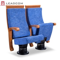 Chaise de théâtre ergonomique pliable LEADCOM LS-18608 pour auditorium commercial européen, salle de concert, projet scolaire