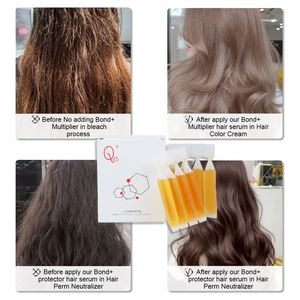 <span class=keywords><strong>Ampollas</strong></span> de tratamiento <span class=keywords><strong>para</strong></span> <span class=keywords><strong>cabello</strong></span> seco dañado, queratina, colágeno, bio proteína lpp, pelo sedoso profesional, spa - Product Image 3