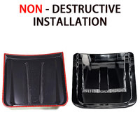 Accessoires d'extérieur de voiture Couvercle de capot Abs latéral pour Jetour Traveller T2 2023 2024 Couvercle de moteur