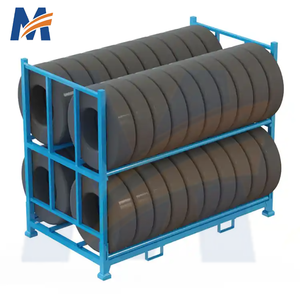 Mracking Trung Quốc Nhiệm Vụ Nặng Nề Xếp Chồng Kệ Pallet Nhà Sản Xuất Di Động Ngăn Xếp Kệ Cho Bán Xe Lốp Xếp Chồng Giá - Product Image 2