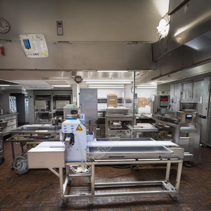 Máquina de pincho de barbacoa de carne, máquina automática de pincho de kebab, máquina de sesgo de kebab de carne - Product Image 1