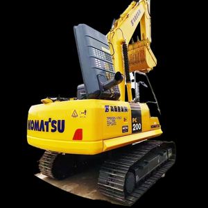 Excavatrices Komatsu Pc200lc d'origine japonaise, excavatrice de 20 tonnes d'occasion, machine d'occasion avec godet d'excavation - Product Image 3