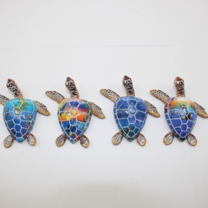 Imán Decorativo para Refrigerador con Diseño de Tortuga Marina, Recuerdo de Viaje Personalizado, Decoración para el Hogar - Product Image 1
