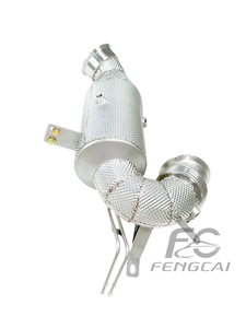 Collecteur d'échappement Downpipe pour Mercedes-Benz E53/GLE53/CLE53 3.0T avec OPF <span class=keywords><strong>2020</strong></span>+ Isolé, Amélioration de la puissance de la voiture sans défaillance du moteur - Product Image 3