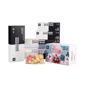 Extra Small Cheap Reusable Plastic Ziplock Freezer Polythene Snack <strong>Zip</strong> Lock <strong>Pouch</strong> Bags for Food - Product Image 5