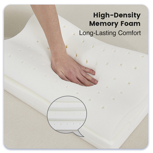 Almohada Cervical Ortopédica Transpirable de 4 Capas con Espuma Viscoelástica Ajustable en Altura y Funda Extraíble - Product Image 4