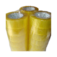 Ruban adhésif acrylique BOPP transparent activé par l'eau d'une largeur de 18mm, 10m de longueur, scellage de carton en papier sensible à la pression, 10m