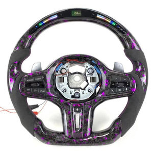 Volante Deportivo Modificado de Fibra de Carbono Personalizado para Modelos <span class=keywords><strong>BMW</strong></span> Serie G X3/X5 con LED - Product Image 3