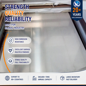 Factory Direct ISO Certified CNC Cutting 316L 2205 No.1 Finish 0.8mm 1000mm JIS G4305 Stainless Steel Plate - Product Image 1