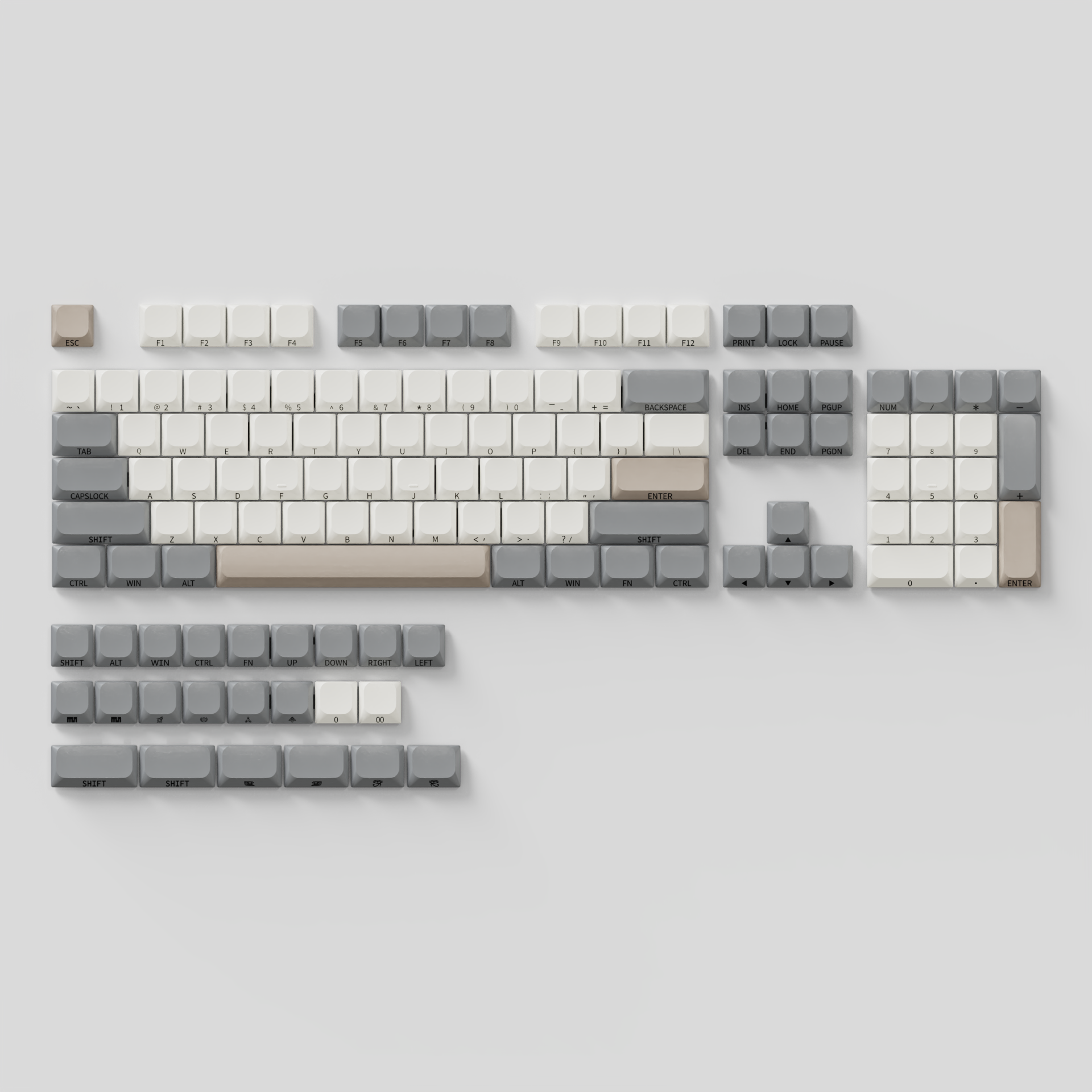 Retro Gris (127Key)