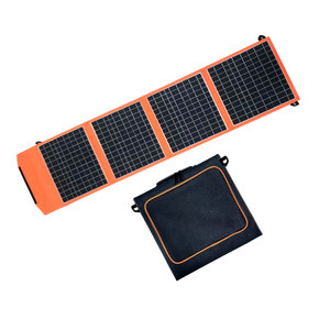 Chargeur solaire pliable pour téléphone portable Fullsun, silicium monocristallin 40W, pour le camping - Product Image 1