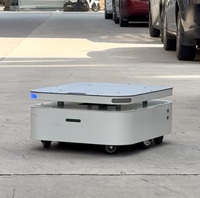 Véhicule à Guidage Automatique (AGV) M90, capacité de charge de 500 kg, châssis robuste, navigation laser SLAM pour robot de manutention